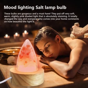 Colorful Himalayan Salt Lamp w/ 8Colors