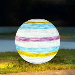 Outdoor Moon Lamp In Fiberglass